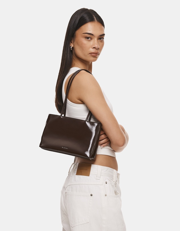 Nakedvice - The Hillary Dark Brown Bag