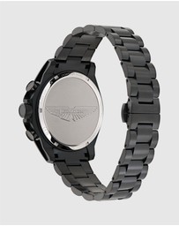 Aston Martin - HLC Chronograph Solar IP Black Stainless Steel Bracelet Watch