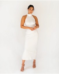 Lydan The Label - Banks Halter Maxi Dress