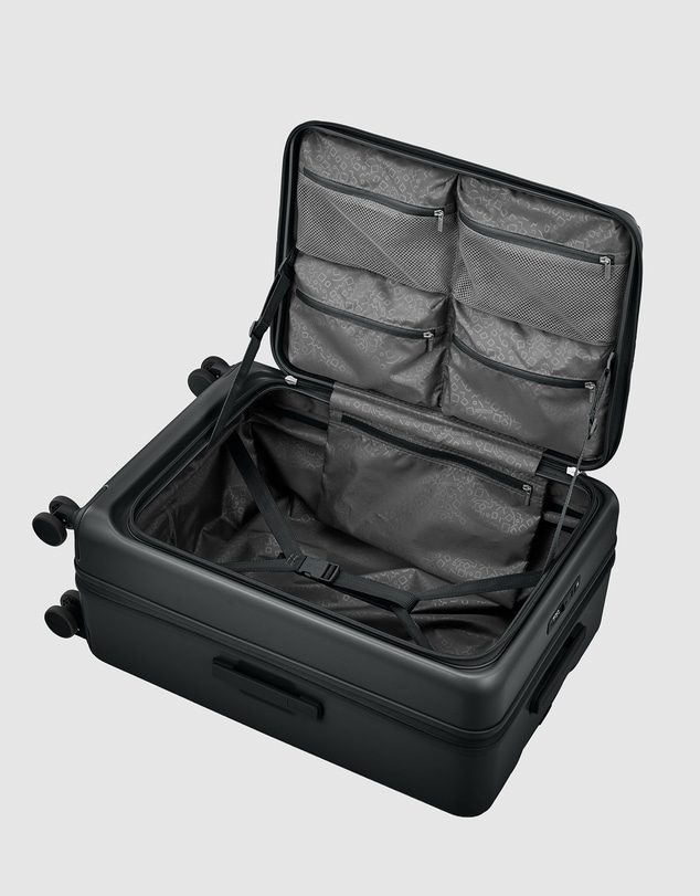 American Tourister - Velox Check-In Medium 68cm Suitcase Expandable Book Opening