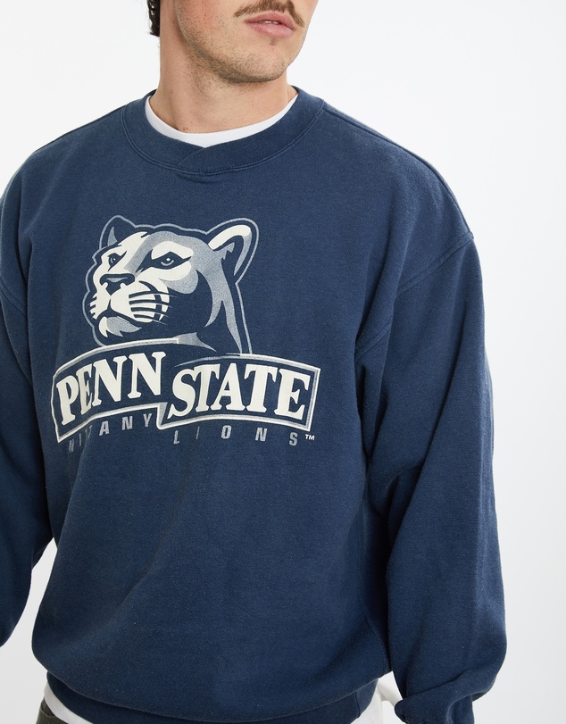 Vintage by The Real Deal - Pre Loved - 90s NCAA Penn State Nittany Lions Sweatshirt