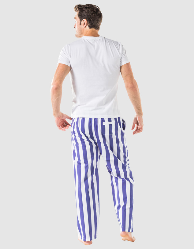 Sant And Abel - Navy Braddock PJ Pants