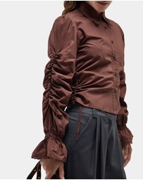 Laagam - Sultana Ruched Shirt