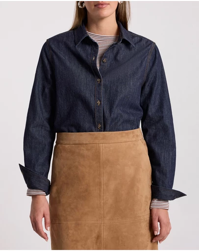 David Lawrence - Isabella Denim Shirt