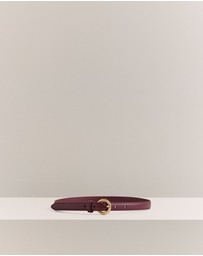 Trenery - Isera Belt in Red Mahogany