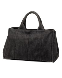 Pre-Loved by Azura Reborn - Pre-Loved Small Denim Canapa Logo Satchel