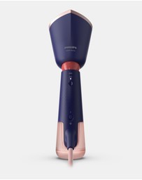 Philips - Stylish Handheld Steamer with portable ironing mat