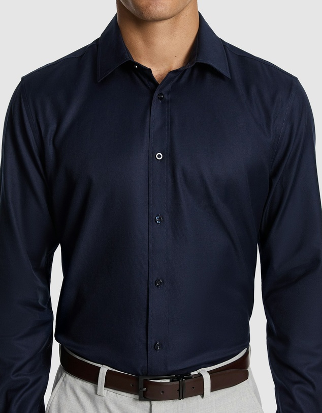 yd. - Maximum Two Ply Cotton Premium Slim Dress Shirt