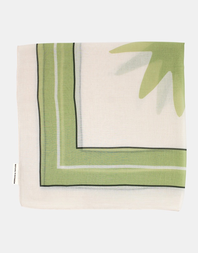 Morgan & Taylor - Serena Large Scarf in Green