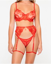 One Empire - Katya Red Lingerie Set