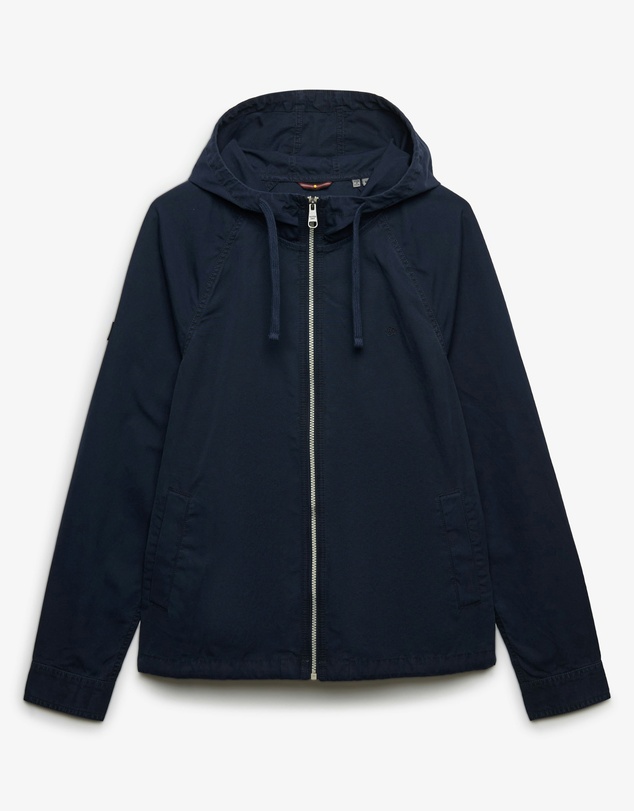 Superdry - Hooded Washed Twill Jacket