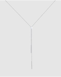 Elli Jewelry - Necklace Y-Look Geo in 925 Sterling Silver