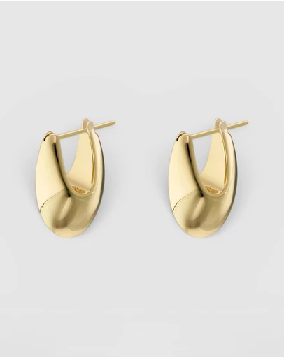 Oroton - Banks Hoop Earrings