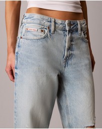 Calvin Klein Jeans - Relaxed Crop Jeans