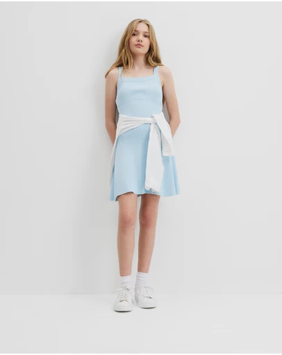 Country Road - Teen Rib Knit Tank Dress