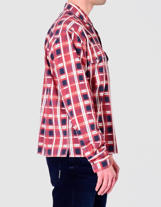 Neuw - Printed Check Utility Shirt