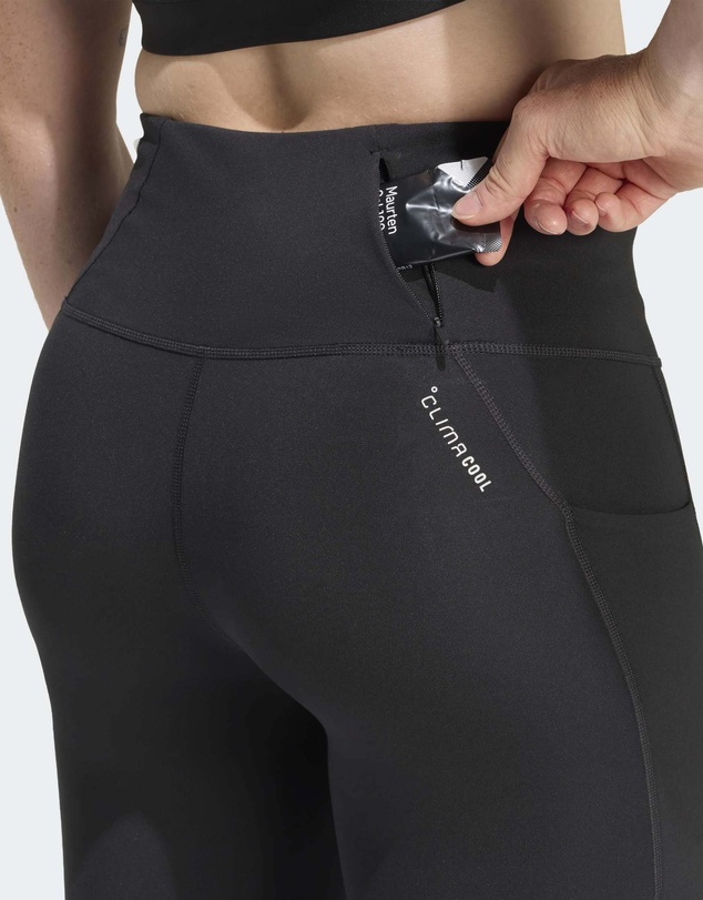 adidas Performance - adi365 Climacool 3 Stripes Running Full Length Leggings Womens