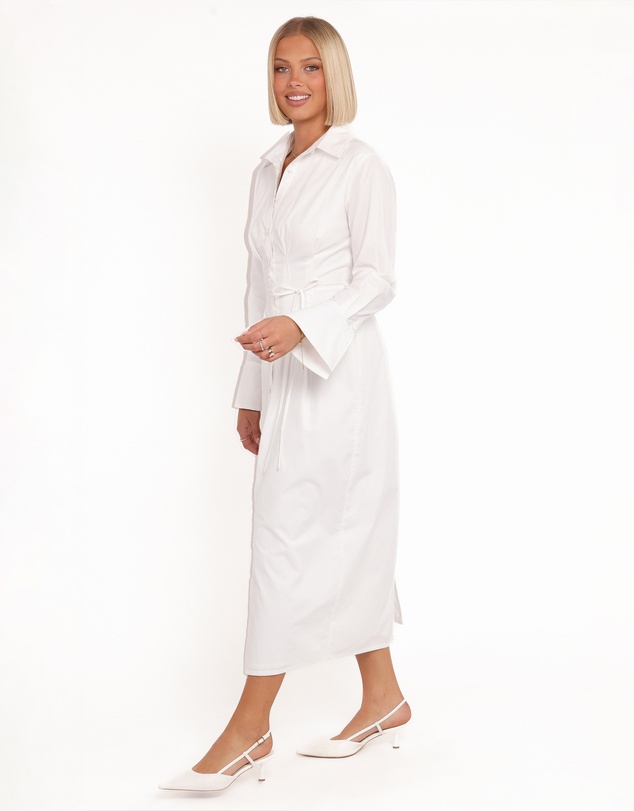Petal & Pup - Alexander Shirt Dress - Ivory