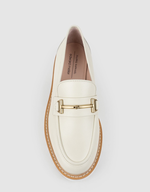 Edward Meller - GAVREL Chunky Moccasin with Bar Trim