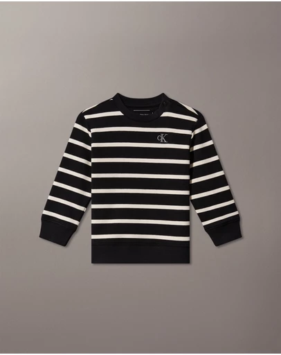 Calvin Klein Jeans - Newborn Striped Sweatshirt