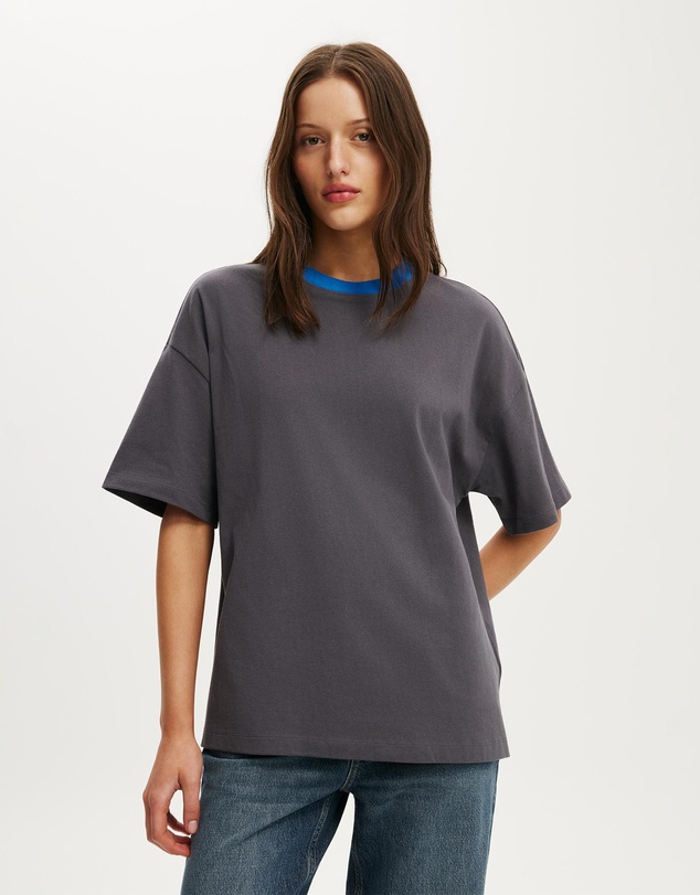 Cotton On - Boxy Short Sleeve Tee