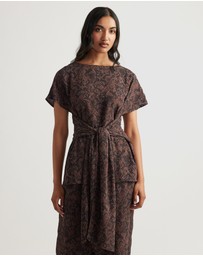 Decjuba - Ilaria Georgette Tie Tunic