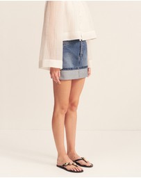 Shona Joy - Boyd Cuffed Mini Skirt