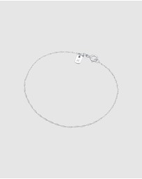 Kuzzoi - ICONIC EXCLUSIVE - Bracelet Men Basic Twisted Link Chain 925 Sterling Silver
