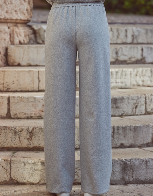Sosandar - Super Soft Wide Leg Trousers With Zip Pockets