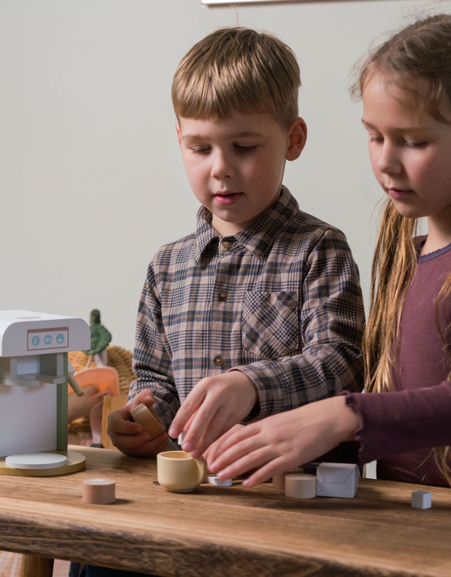 Dantoy - Dantoy - Playful Wood - Coffee Machine XL