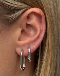 Izoa - Tessa Hoop Earrings