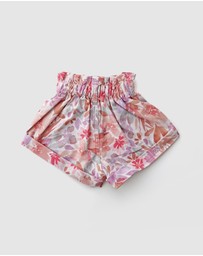 WITH LOVE FOR KIDS - Paperbag Denim Shorts - Babies - Kids