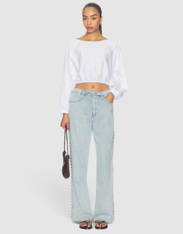 rag & bone - Featherweight Phoebe Drawstring Jeans