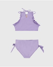 Aqua Blu Kids - Stepping Stones Halter Neck Bikini Set - Teens