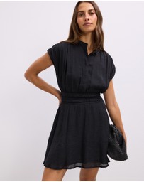 The Fated - Della Gathered Mini Dress