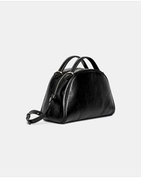ARKET - Lacquered Leather Crossbody Bag