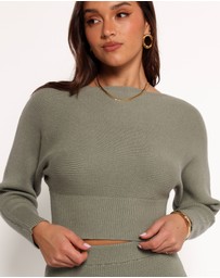 Petal & Pup - Serena Knitted Set - Olive