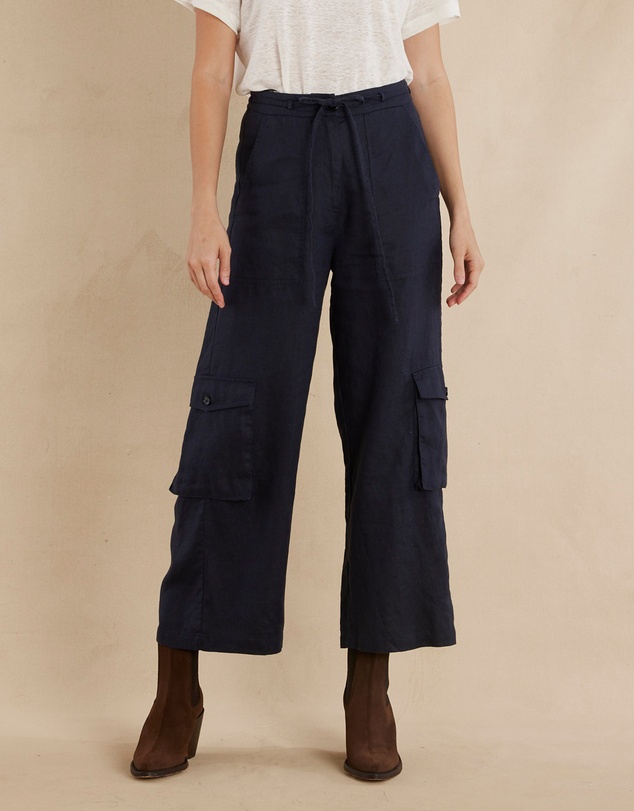 Amelius - Ciel Linen Cargo Pant