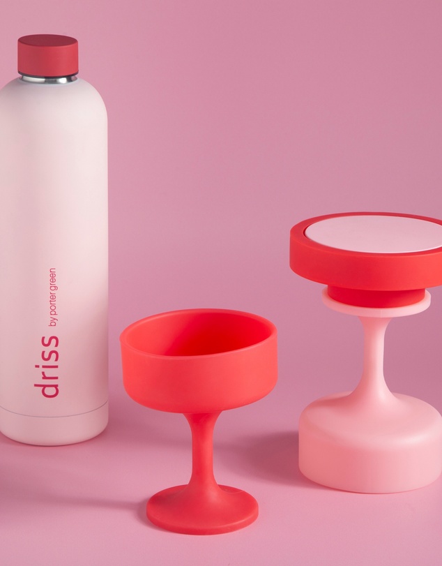 porter green - ciss | unbreakable silicone coasters