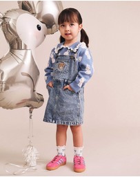 Huxbaby - Bunny Field Frill Collar Polo - Babies-Kids