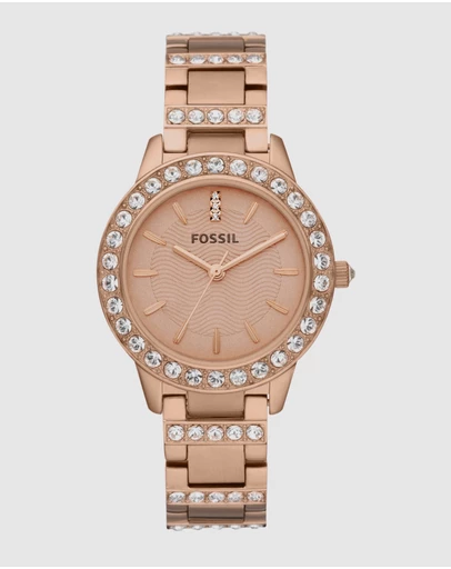 Fossil - Jesse Rose Gold-Tone Analogue Watch