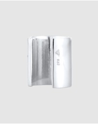 Kuzzoi - ICONIC EXCLUSIVE - Earrings Male Earcuff Wide Single 925 Sterling Silver