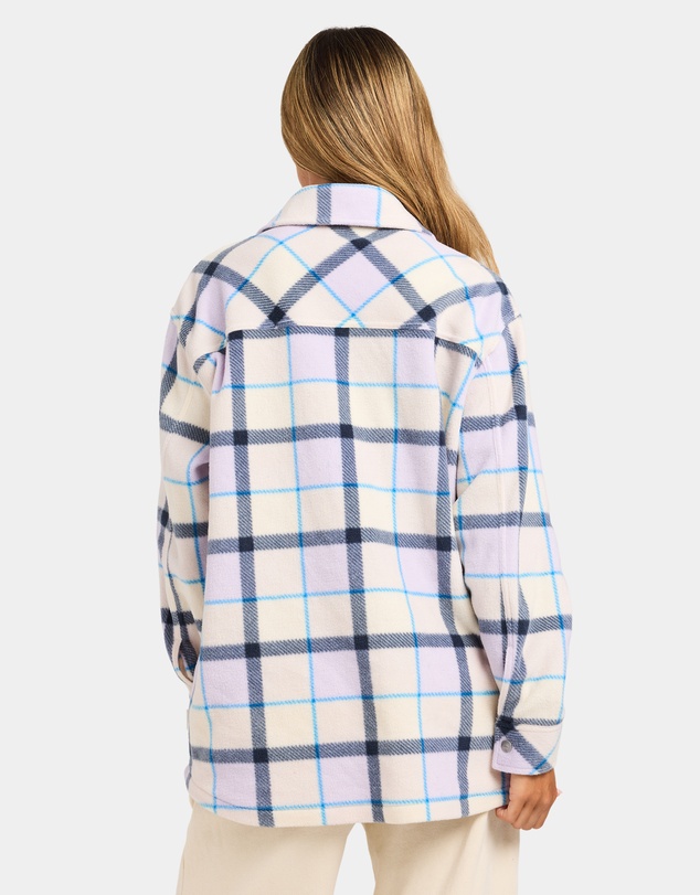 Quiksilver - Womens Camp Queen Polar Fleece Long Sleeve Shirt