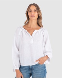 CAMIXA - Poem Linen Blouse