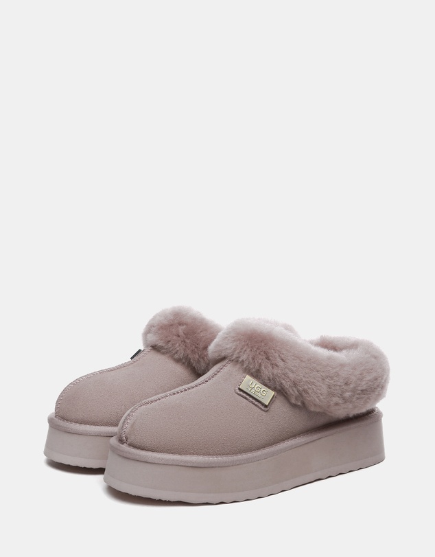 EVERAU - EverAU Ugg Gabri Cow Suede Upper House Shoes