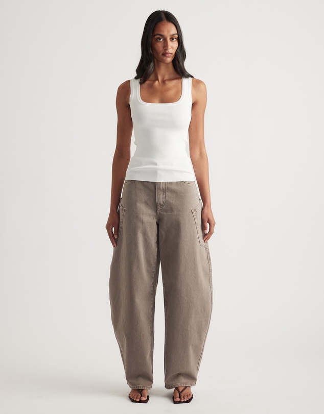 Decjuba - Holly Square Neck Knit Tank