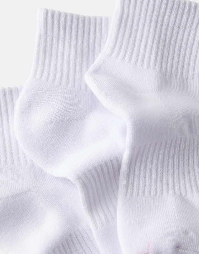 Cotton On Body Active - 3-Pack Body Quarter Crew Socks