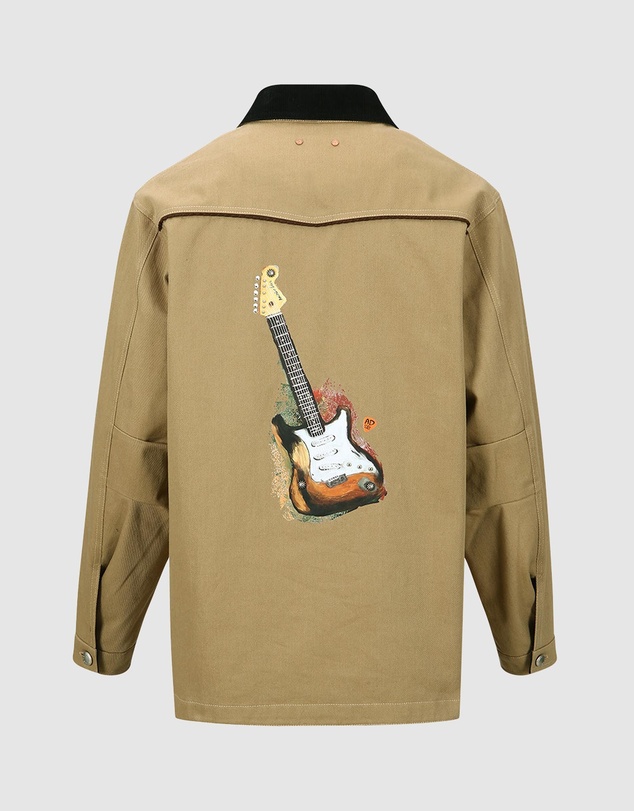 Andersson Bell - Guitar Printed Cotton Jacket