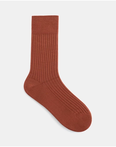 & Other Stories - Silk-Blend Ribbed Socks