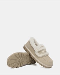 EVERAU - Australian Shepherd Ugg Rilee Loafer Cow Suede Upper House Shoes